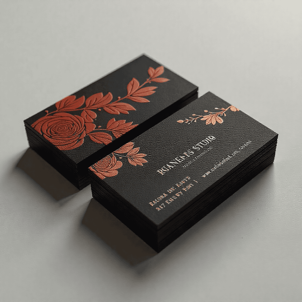 Premium business card mockup
